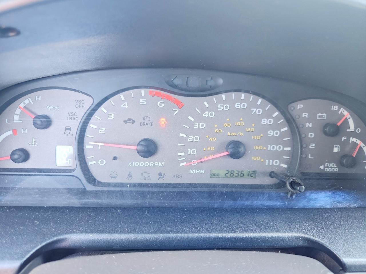 2003 Toyota Sequoia Sr5 Gray vin: 5TDBT44A73S180945