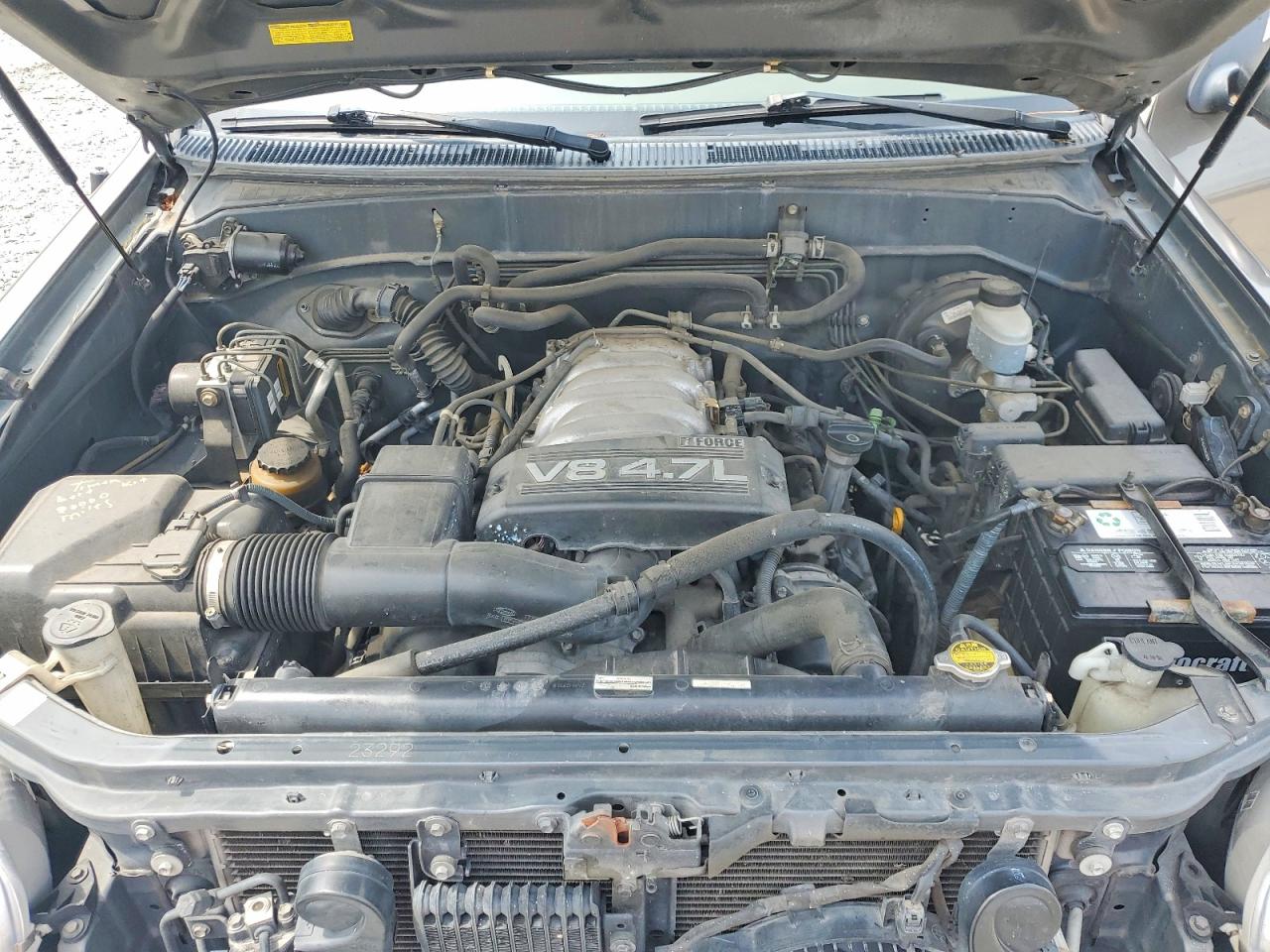 2003 Toyota Sequoia Sr5 Silver vin: 5TDBT44A73S187961