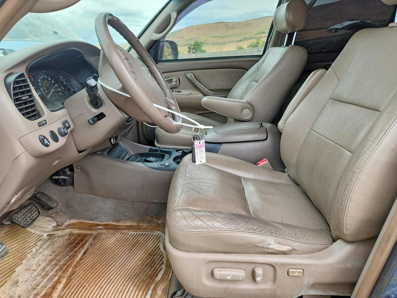 2005 Toyota Sequoia Sr5 Blue vin: 5TDBT44A75S244484