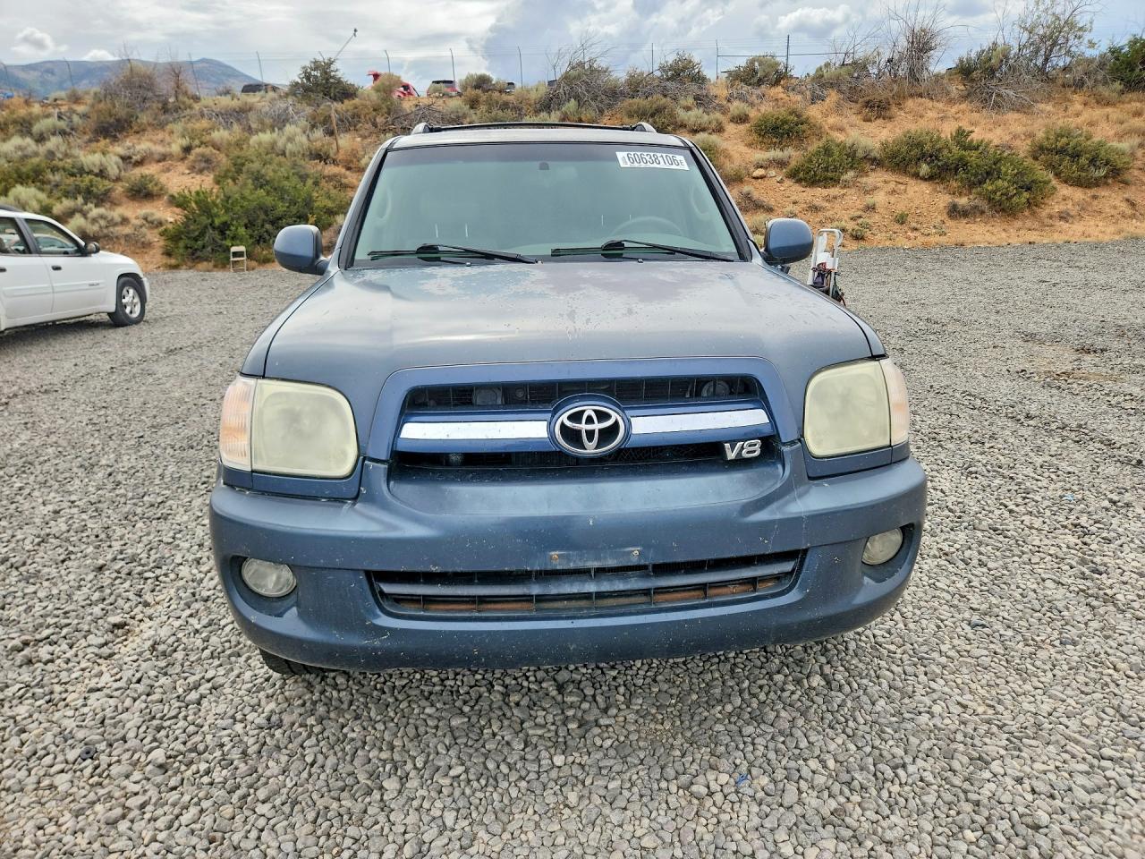 2005 Toyota Sequoia Sr5 Blue vin: 5TDBT44A75S244484