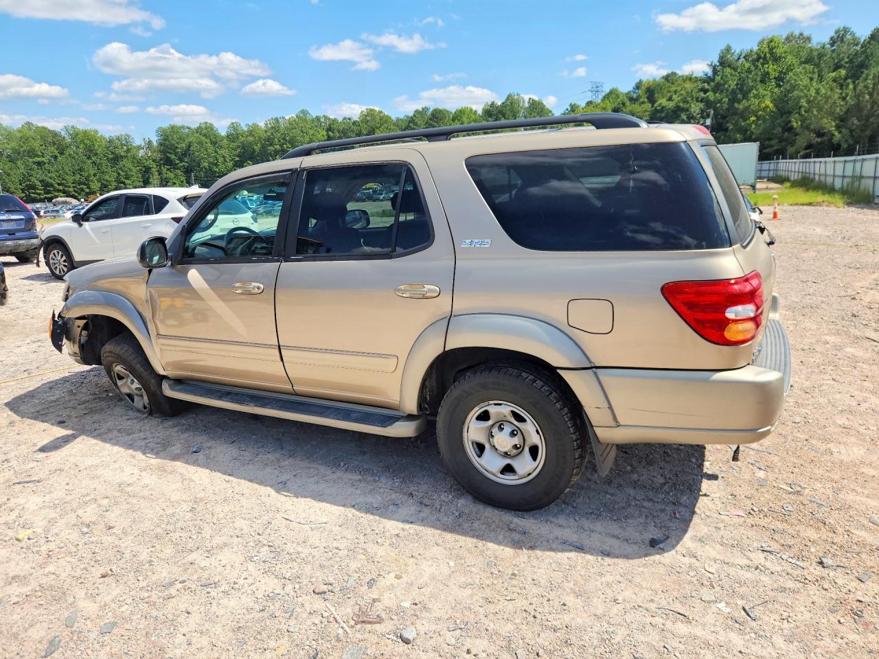 2001 Toyota Sequoia Sr5 Gold vin: 5TDBT44A81S025480