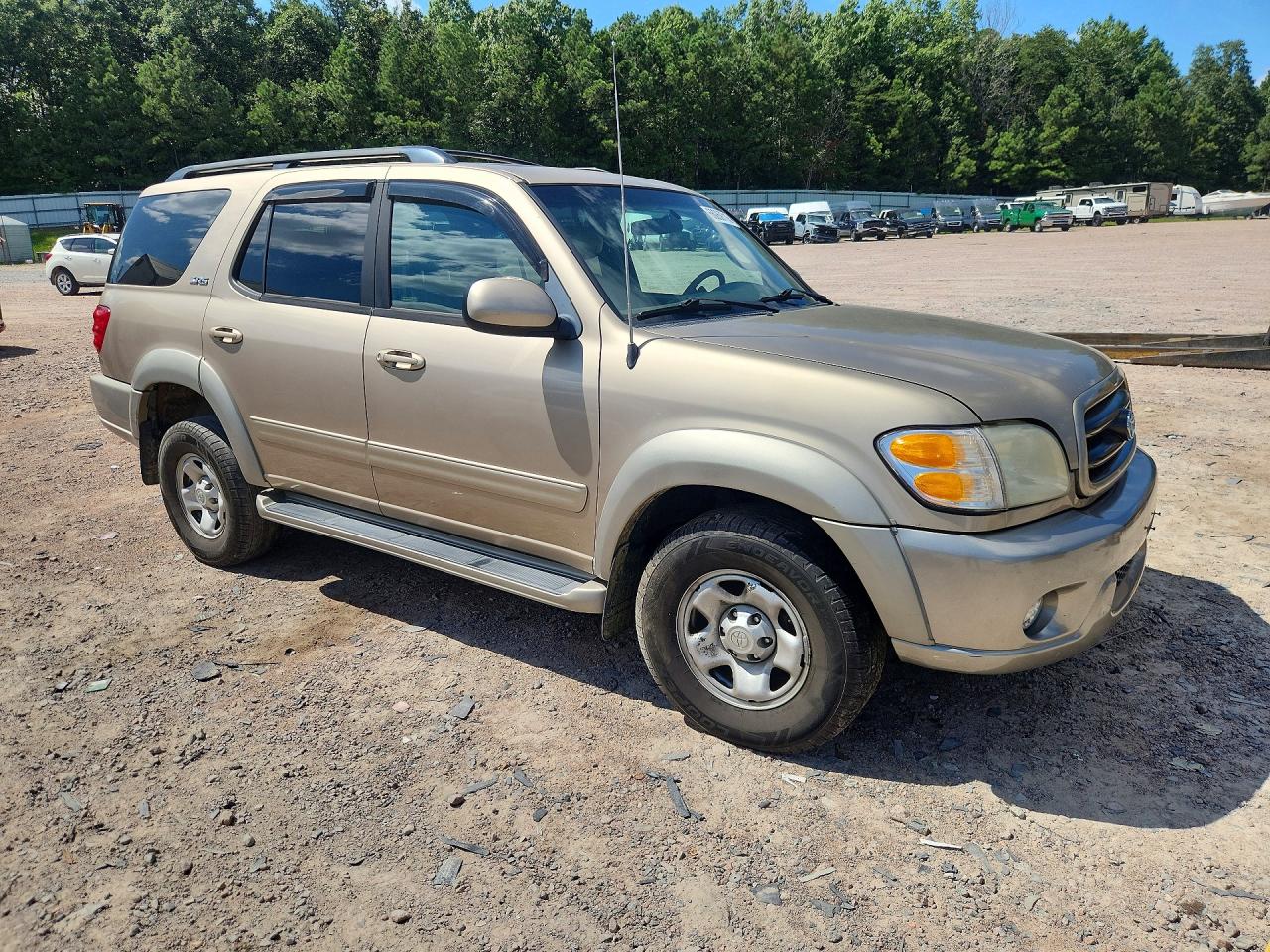 2001 Toyota Sequoia Sr5 Gold vin: 5TDBT44A81S025480
