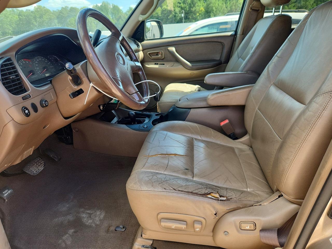 2001 Toyota Sequoia Sr5 Gold vin: 5TDBT44A81S025480