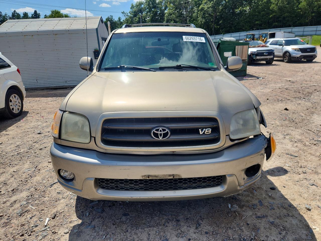 2001 Toyota Sequoia Sr5 Gold vin: 5TDBT44A81S025480