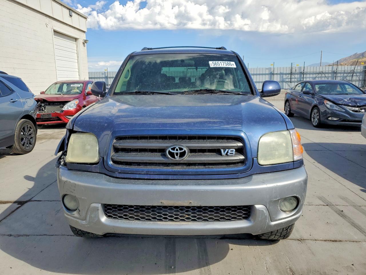 2003 Toyota Sequoia Sr5 Blue vin: 5TDBT44A83S203584
