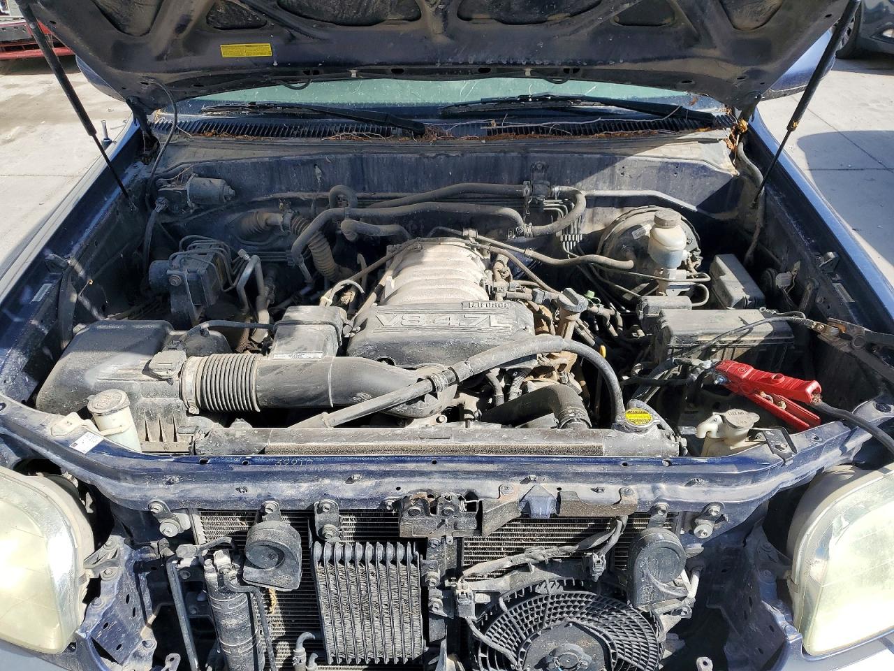 2003 Toyota Sequoia Sr5 Blue vin: 5TDBT44A83S203584
