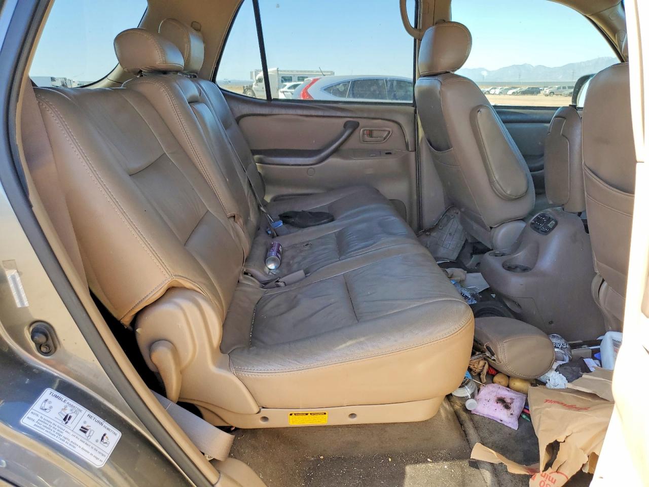 2004 Toyota Sequoia Sr5 Gray vin: 5TDBT44A84S206339