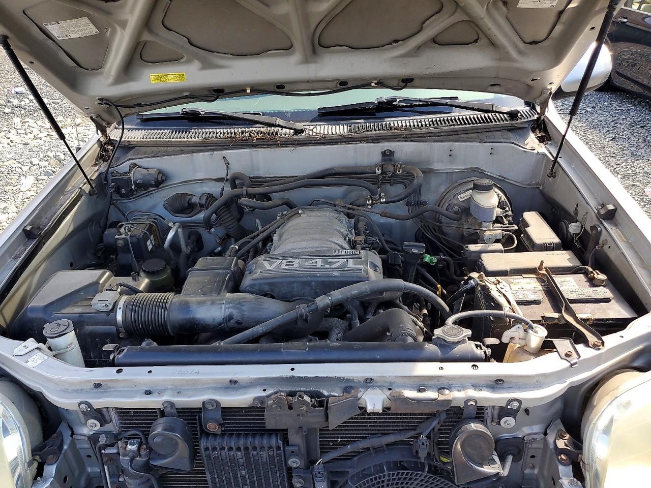 2004 Toyota Sequoia Sr5 Gray vin: 5TDBT44A84S206888