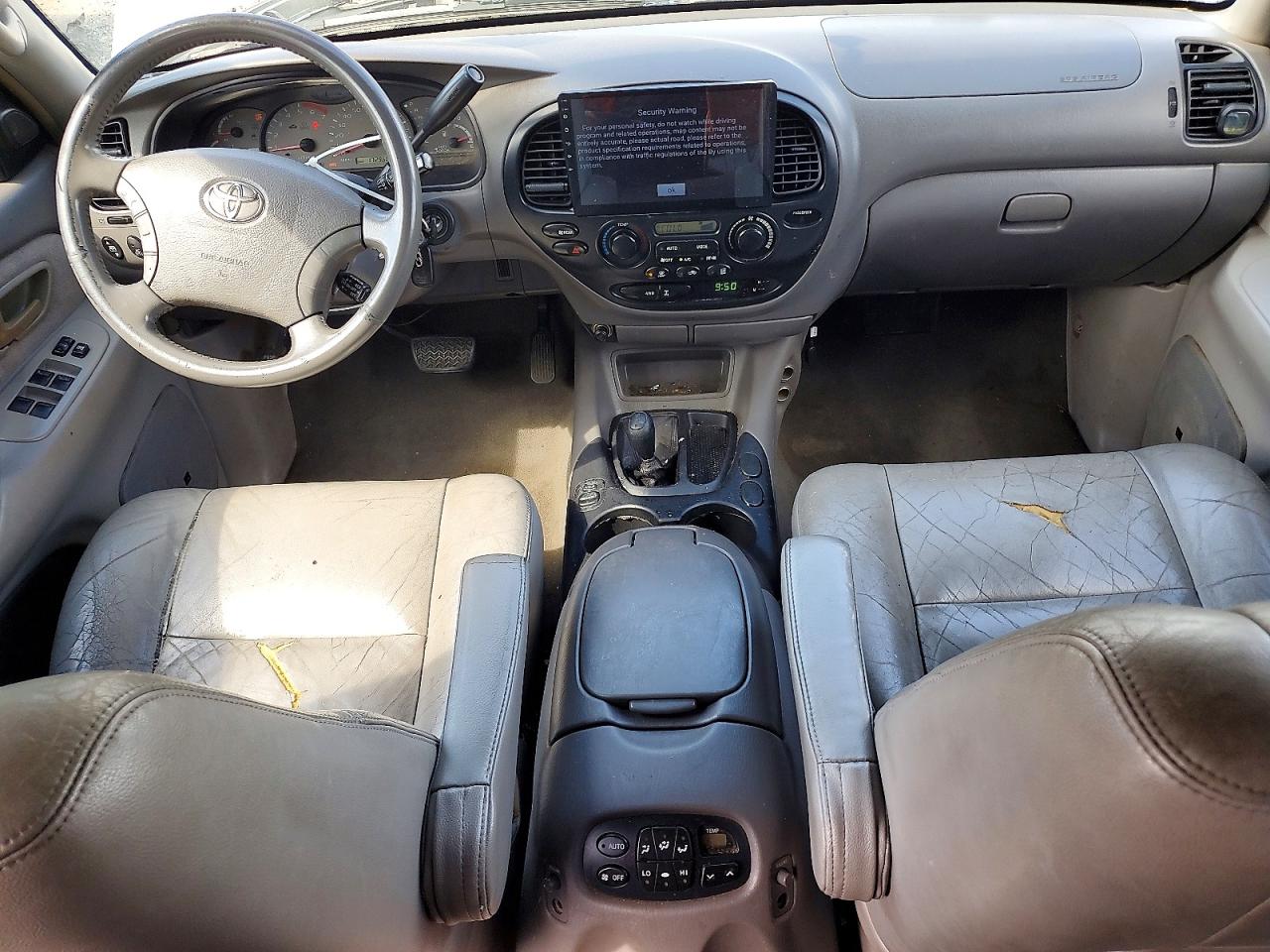 2004 Toyota Sequoia Sr5 Gray vin: 5TDBT44A84S206888
