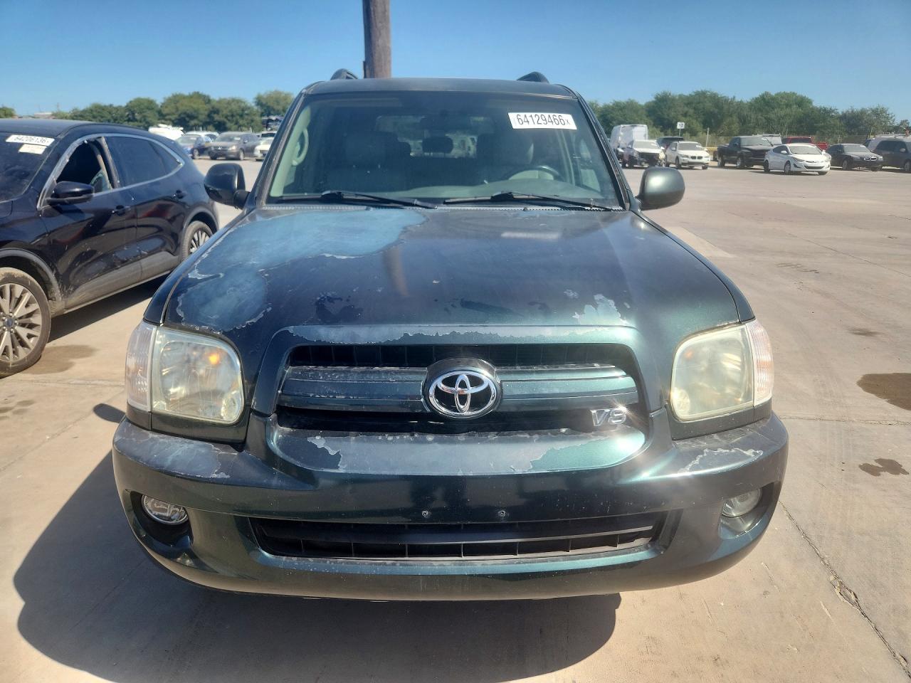 2007 Toyota Sequoia Sr5 Green vin: 5TDBT44A87S286391