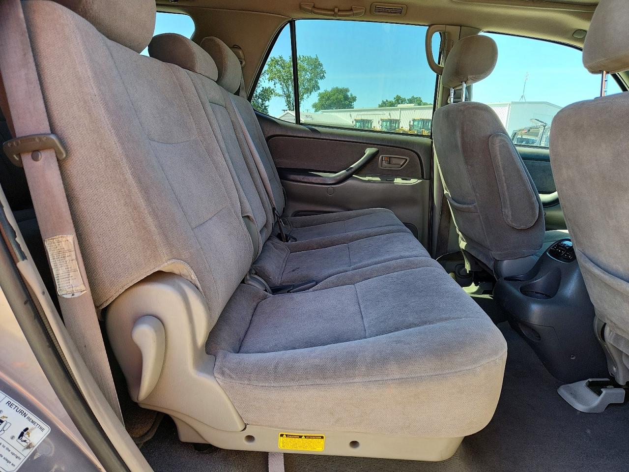 2001 Toyota Sequoia Sr5 Gray vin: 5TDBT44A91S025729