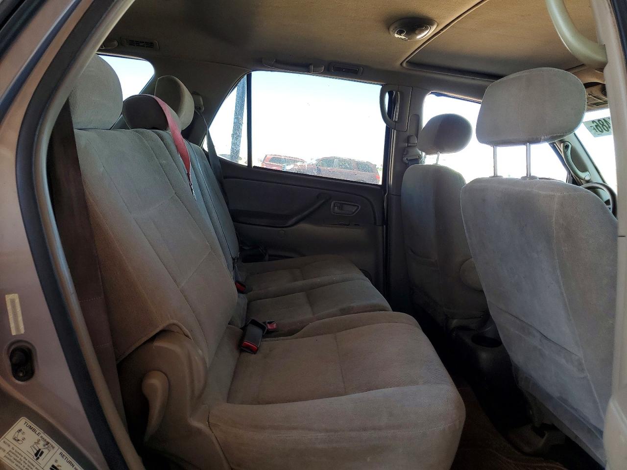 2001 Toyota Sequoia Sr5 Gray vin: 5TDBT44AX1S009989
