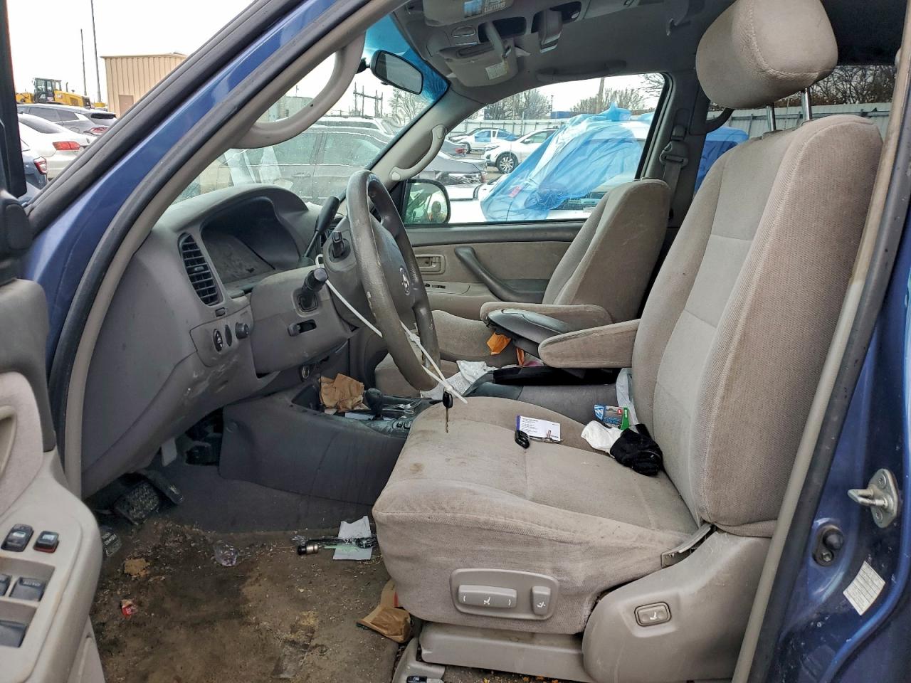 2003 Toyota Sequoia Sr5 Blue vin: 5TDBT44AX3S150841