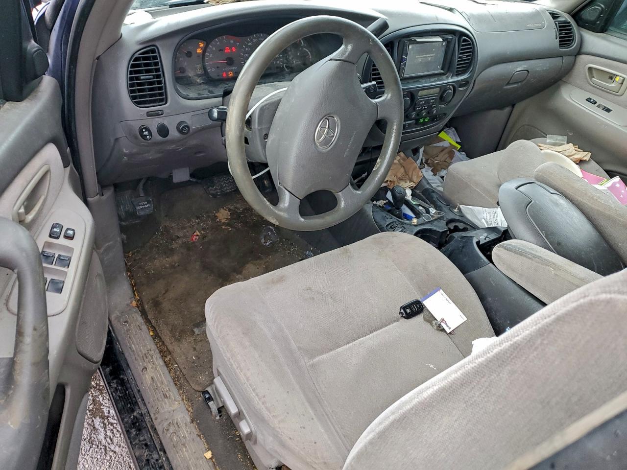 2003 Toyota Sequoia Sr5 Blue vin: 5TDBT44AX3S150841