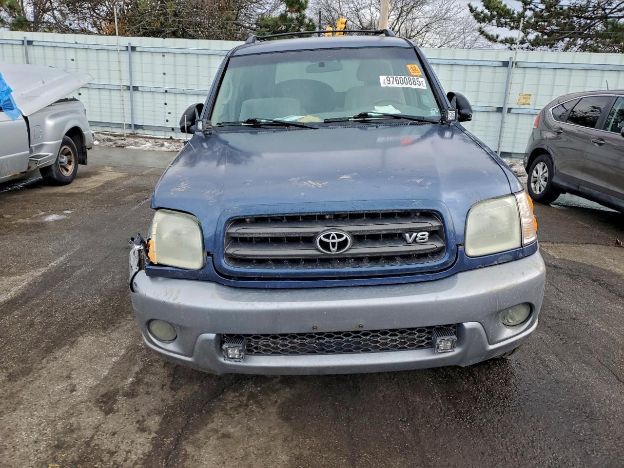2003 Toyota Sequoia Sr5 Blue vin: 5TDBT44AX3S150841