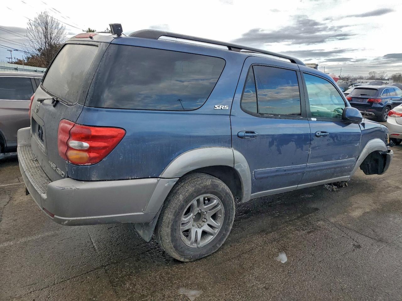 2003 Toyota Sequoia Sr5 Blue vin: 5TDBT44AX3S150841