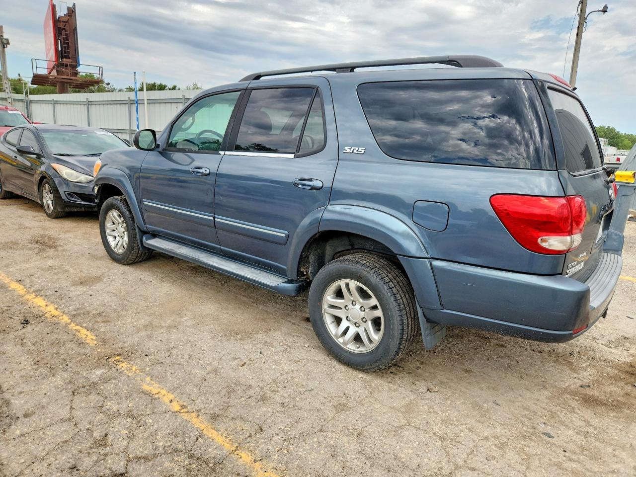 2005 Toyota Sequoia Sr5 Turquoise vin: 5TDBT44AX5S243846