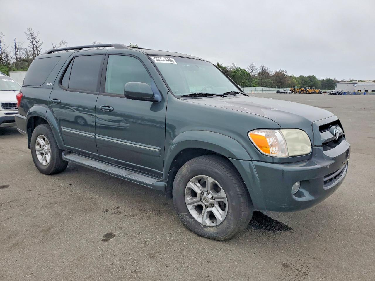 2007 Toyota Sequoia Sr5 Green vin: 5TDBT44AX7S289518