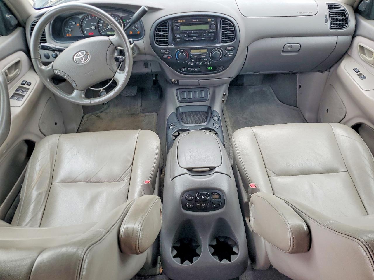 2007 Toyota Sequoia Sr5 Green vin: 5TDBT44AX7S289518
