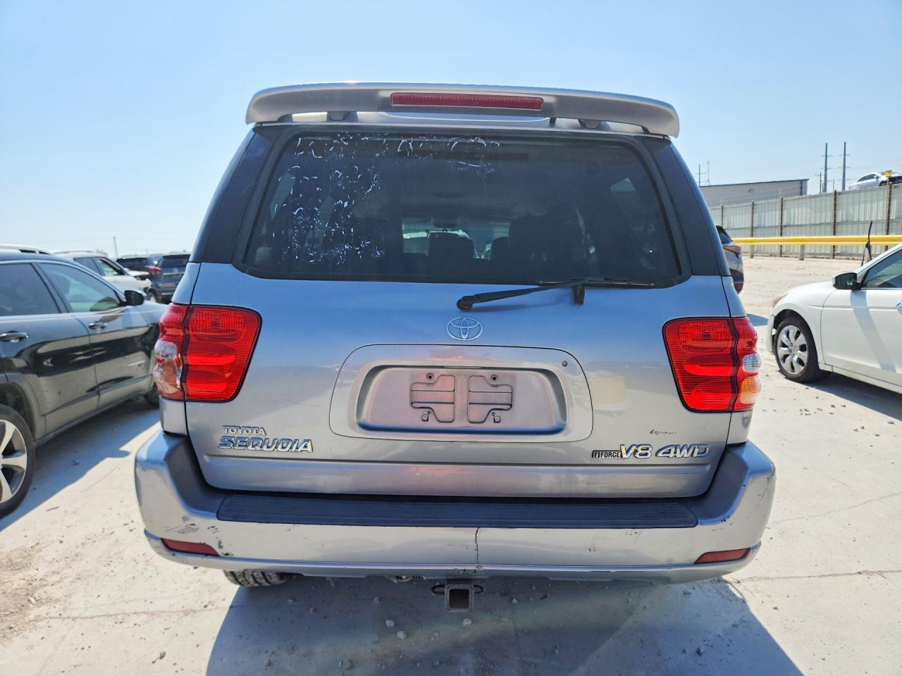 2001 Toyota Sequoia Limited Gray vin: 5TDBT48A01S005721