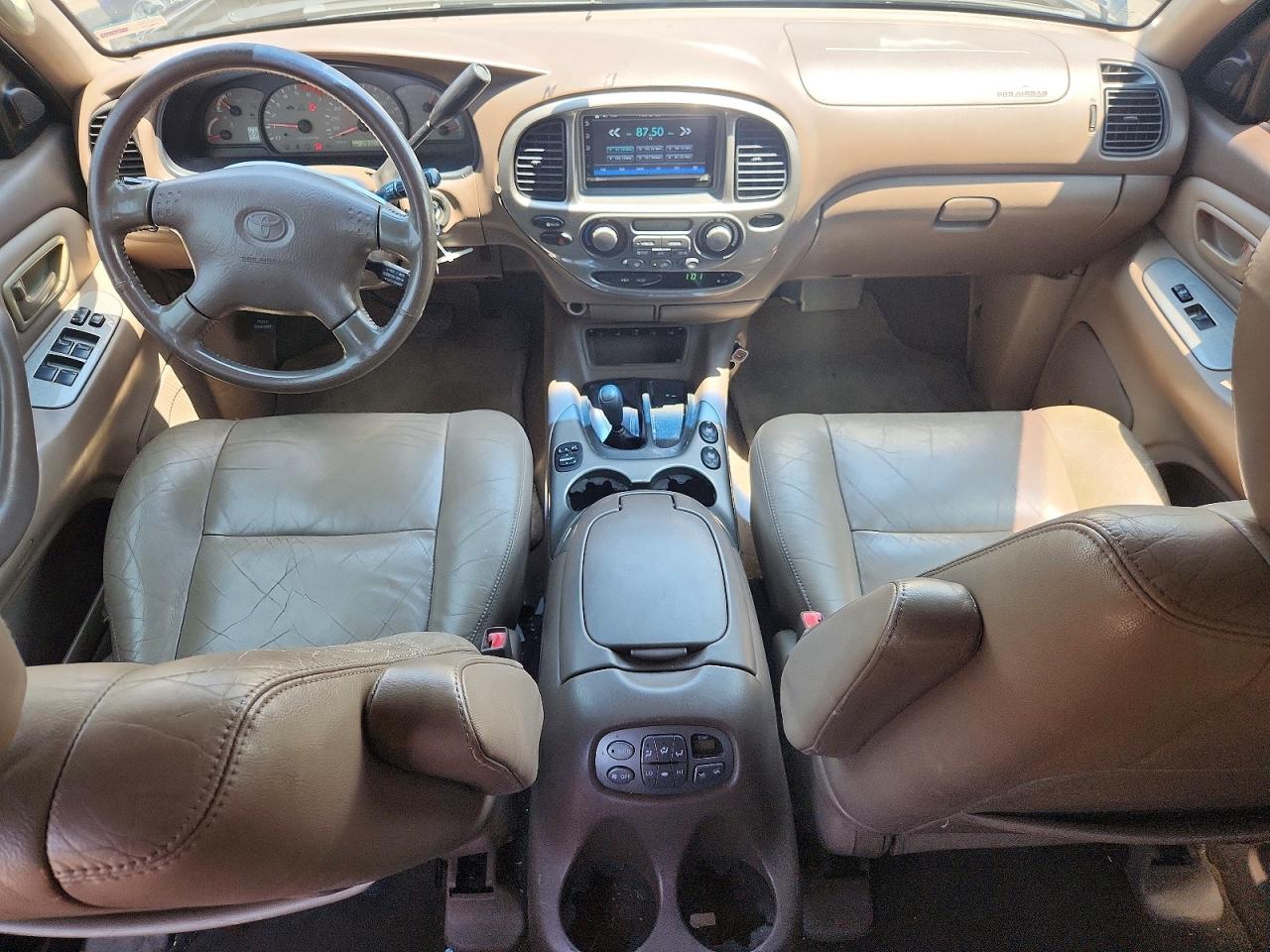 2001 Toyota Sequoia Limited Black vin: 5TDBT48A01S023846