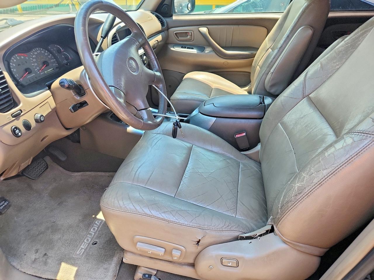 2001 Toyota Sequoia Limited Black vin: 5TDBT48A01S023846
