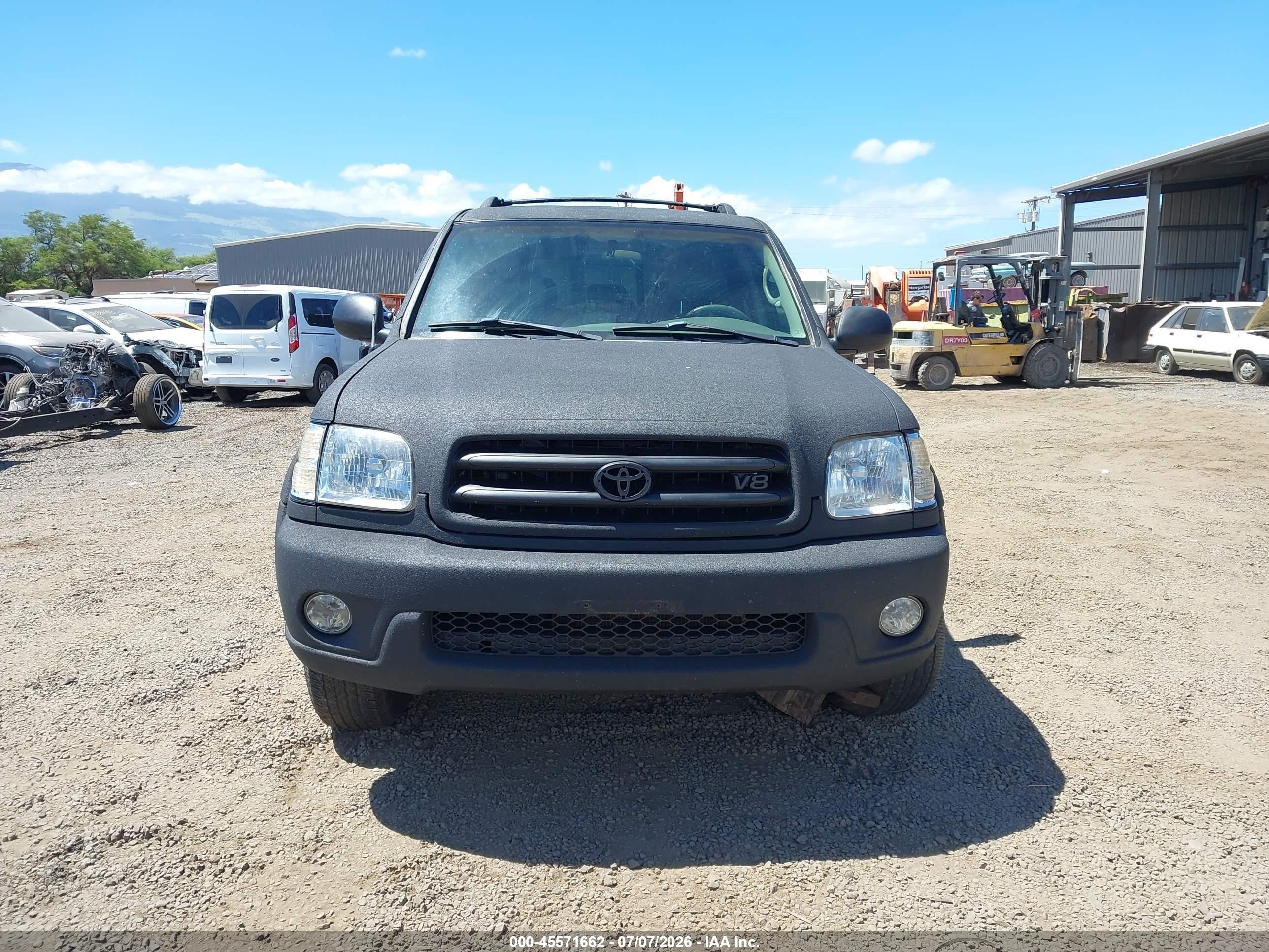 2002 Toyota Sequoia Limited V8 Черный vin: 5TDBT48A02S085359