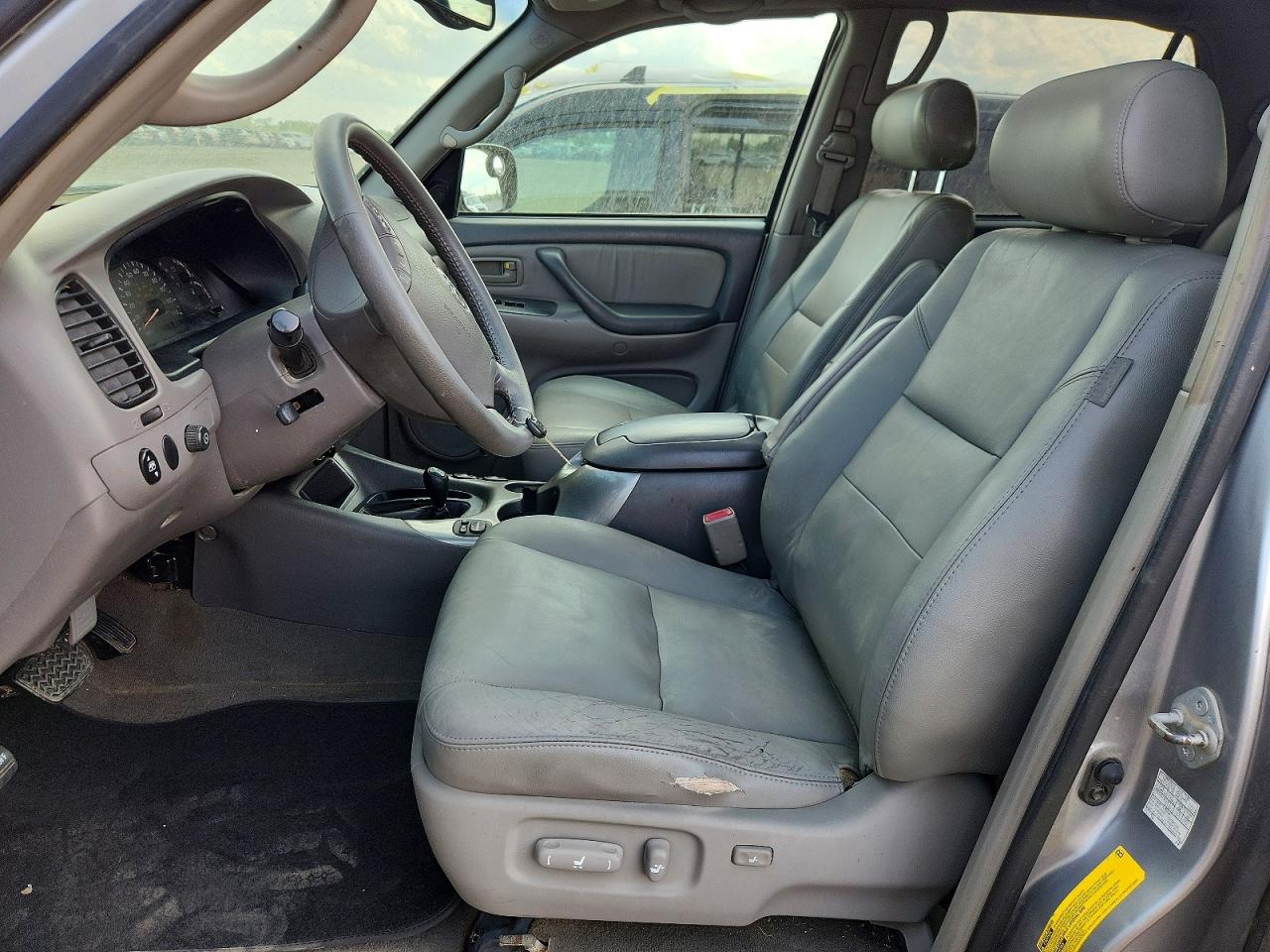 2003 Toyota Sequoia Limited Gray vin: 5TDBT48A03S193336