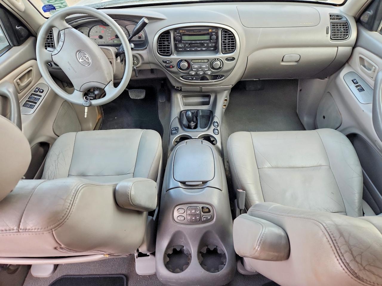 2003 Toyota Sequoia Limited Gray vin: 5TDBT48A03S193336