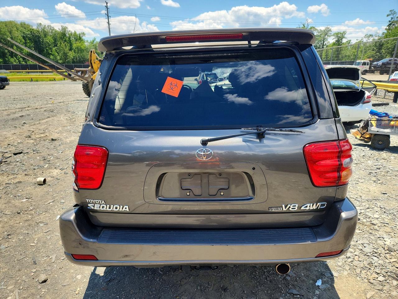2004 Toyota Sequoia Limited Gray vin: 5TDBT48A04S229494