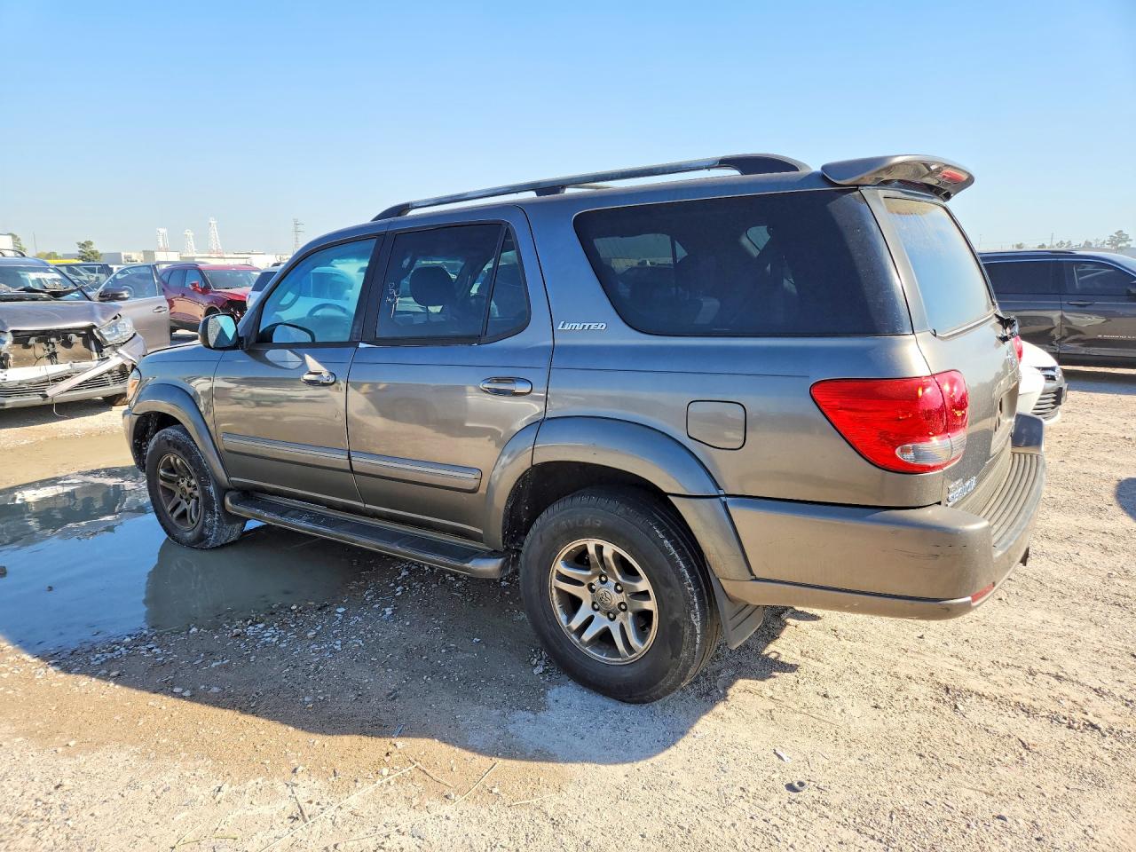 2005 Toyota Sequoia Limited Gray vin: 5TDBT48A05S234910
