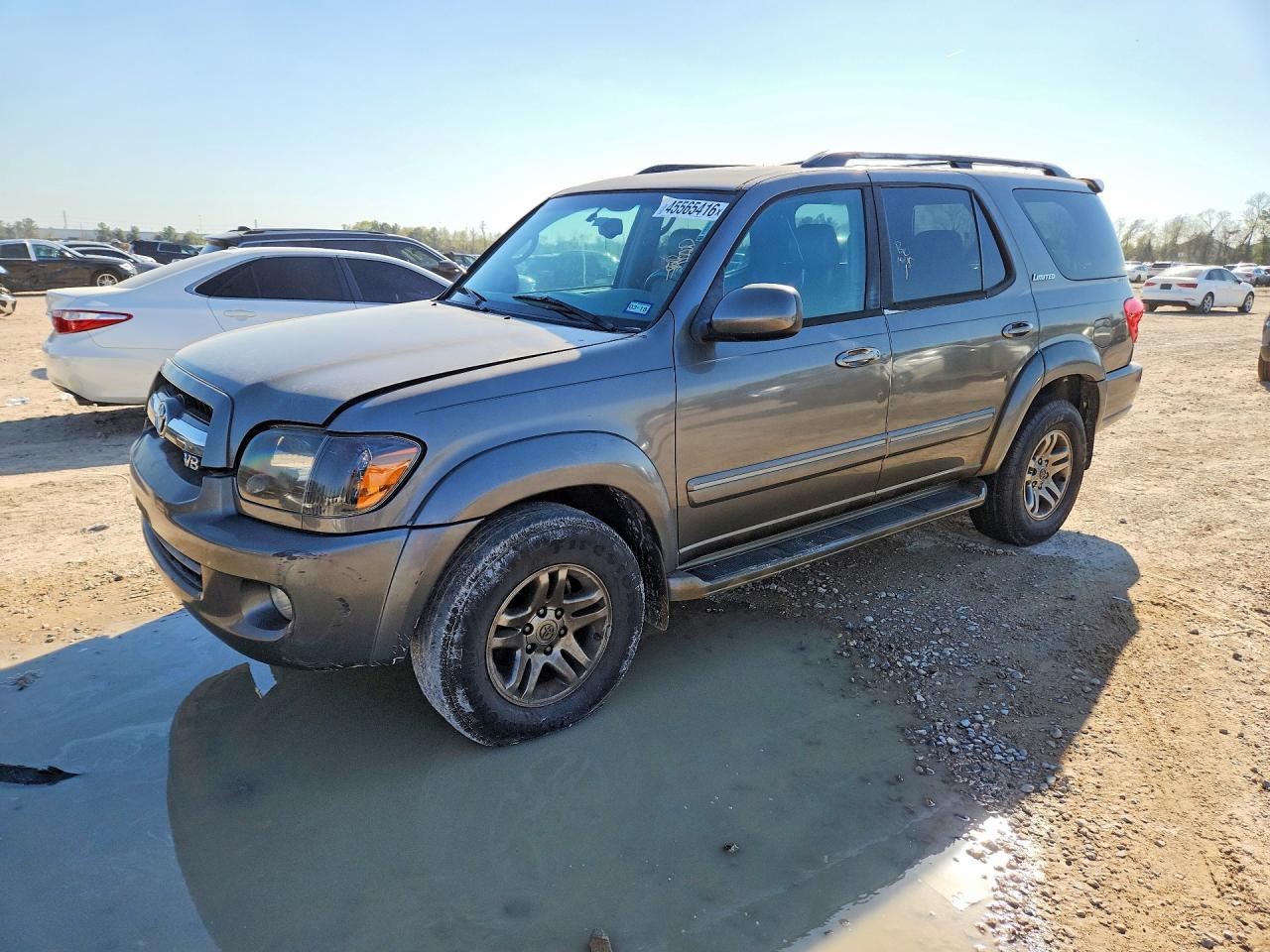 2005 Toyota Sequoia Limited Gray vin: 5TDBT48A05S234910
