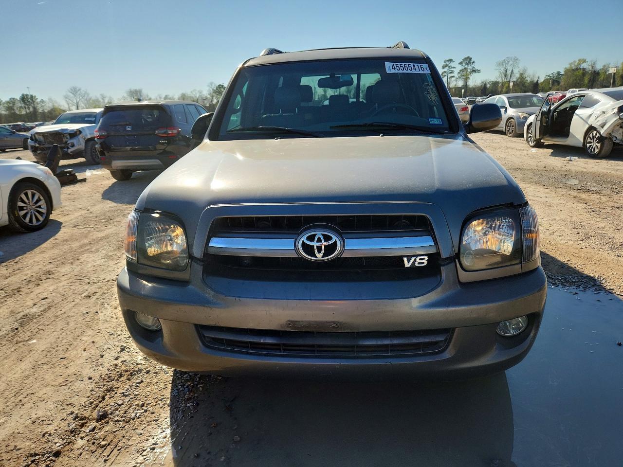 2005 Toyota Sequoia Limited Gray vin: 5TDBT48A05S234910