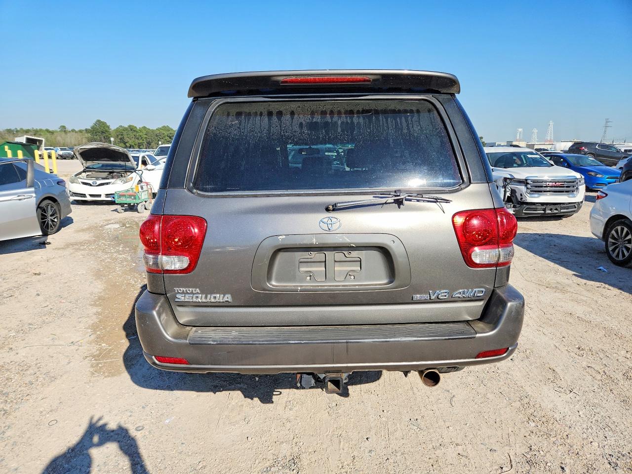 2005 Toyota Sequoia Limited Gray vin: 5TDBT48A05S234910