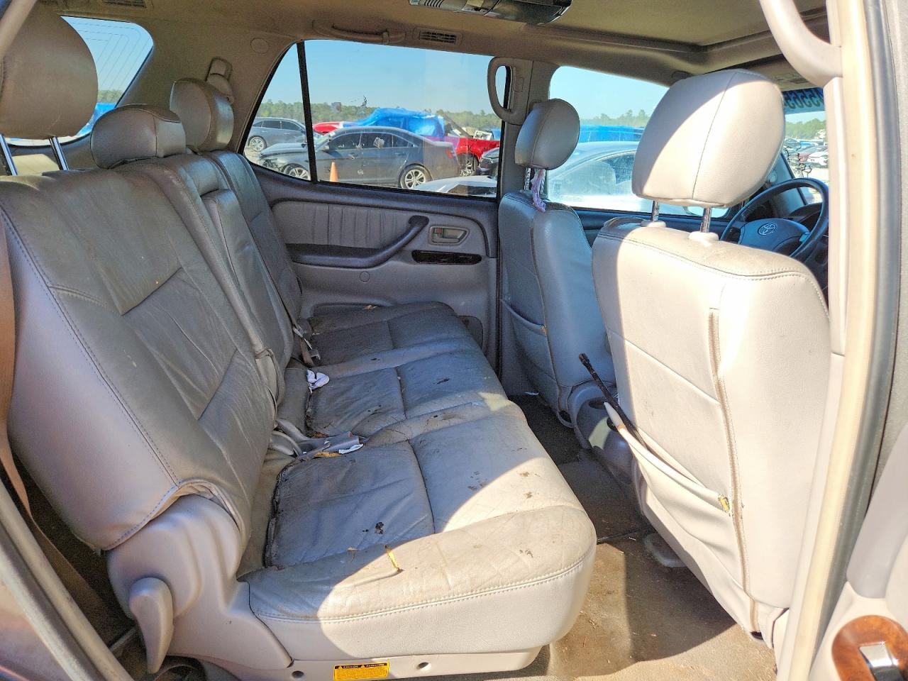 2005 Toyota Sequoia Limited Gray vin: 5TDBT48A05S234910