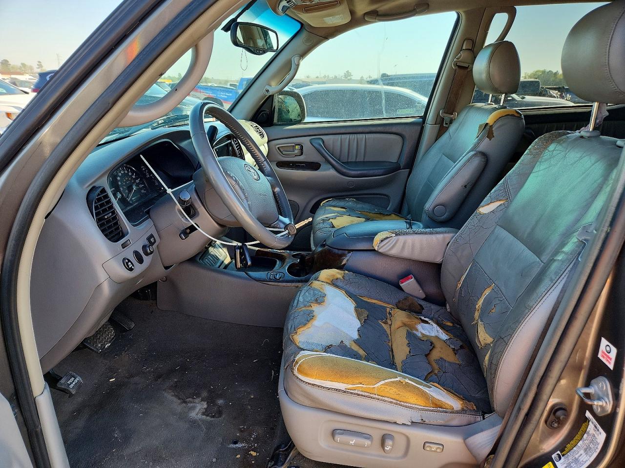 2005 Toyota Sequoia Limited Gray vin: 5TDBT48A05S234910