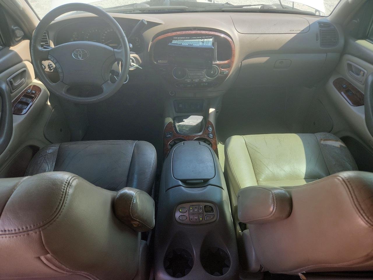 2007 Toyota Sequoia Limited White vin: 5TDBT48A07S284452