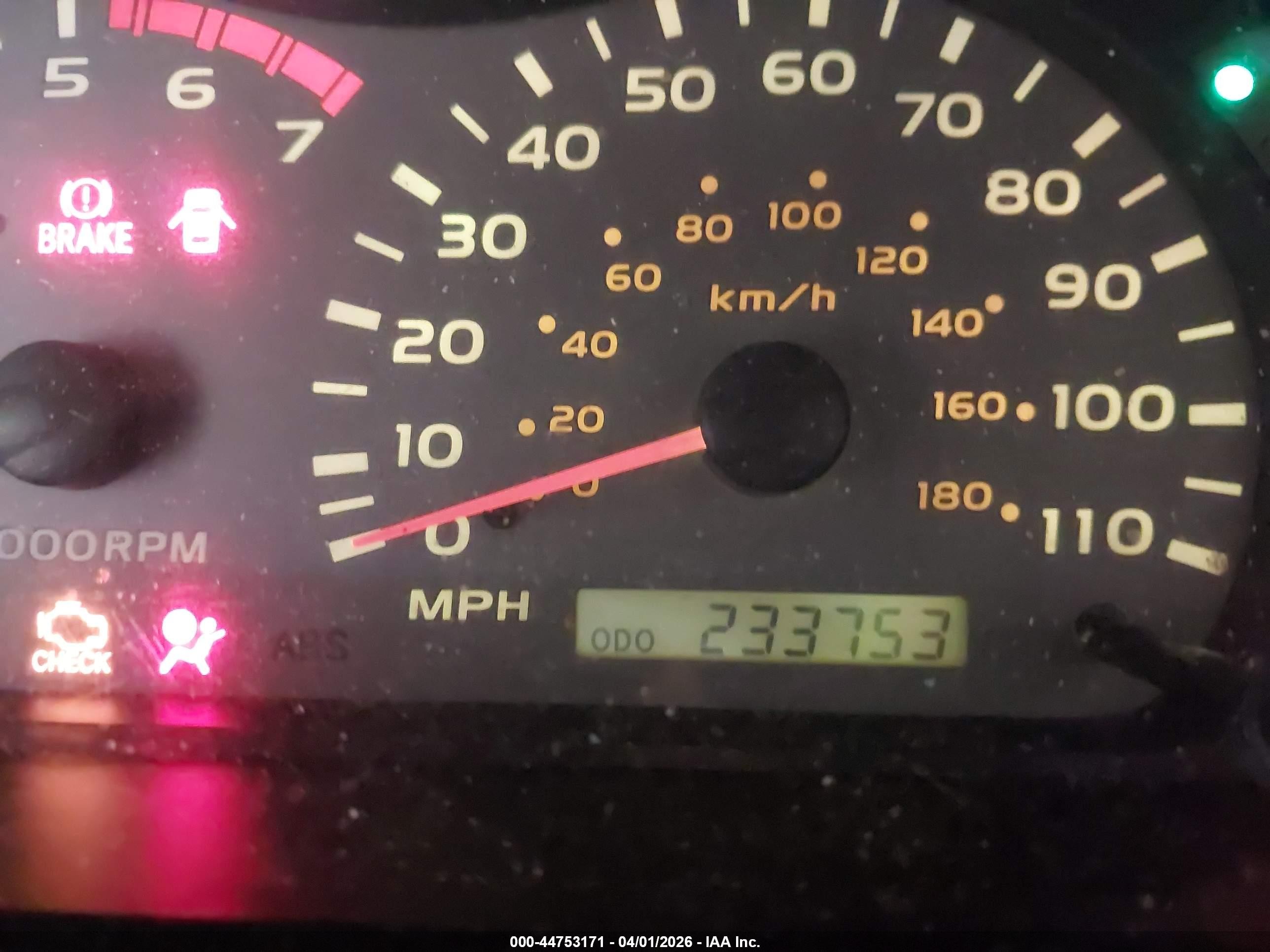 2001 Toyota Sequoia Limited V8 Gray vin: 5TDBT48A11S006375