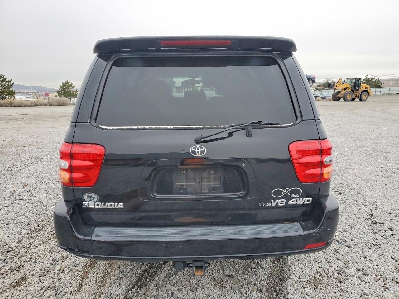 2004 Toyota Sequoia Limited Черный vin: 5TDBT48A14S212610