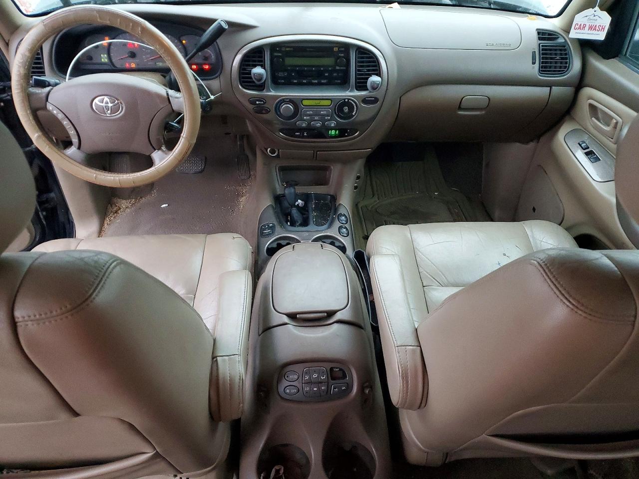 2004 Toyota Sequoia Limited Черный vin: 5TDBT48A14S212610