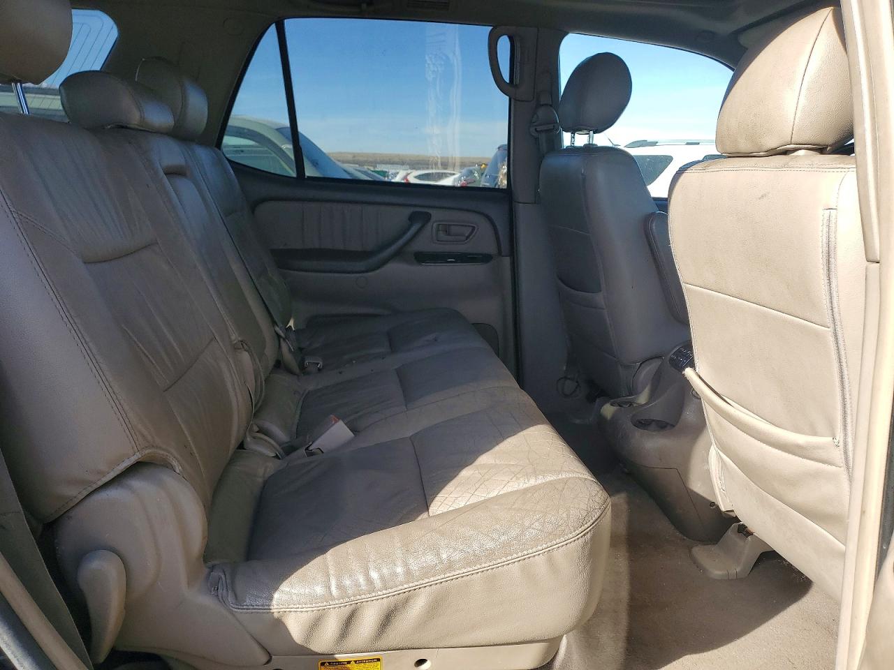 2005 Toyota Sequoia Limited Black vin: 5TDBT48A15S256835