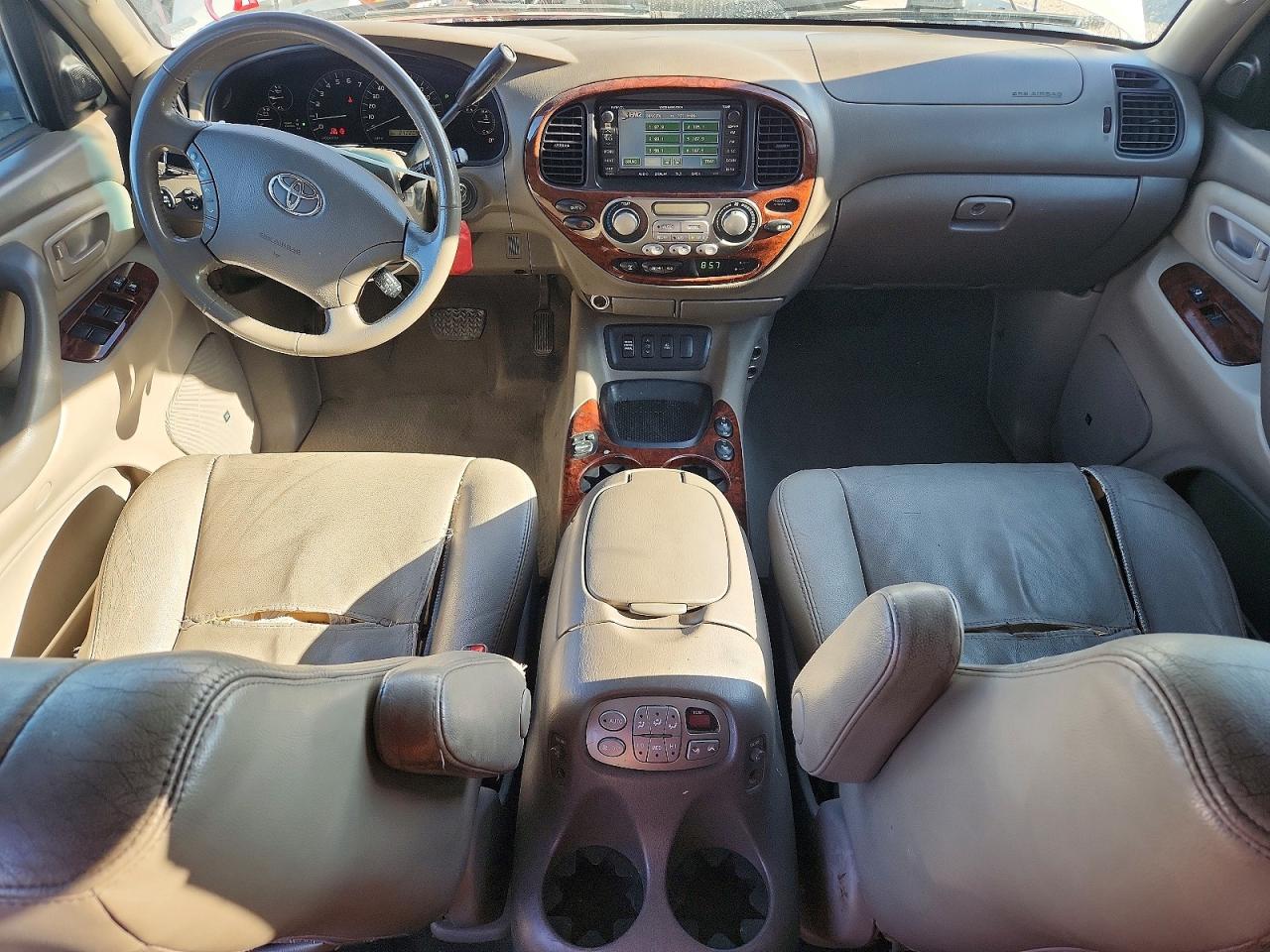 2006 Toyota Sequoia Limited White vin: 5TDBT48A16S268808