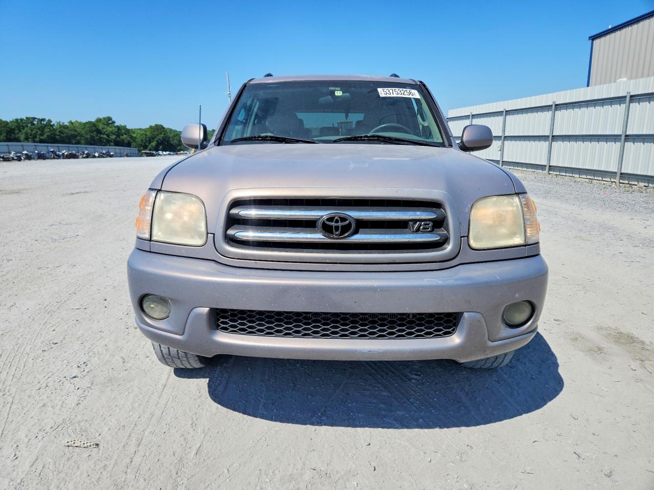 2002 Toyota Sequoia Limited Gray vin: 5TDBT48A22S104817