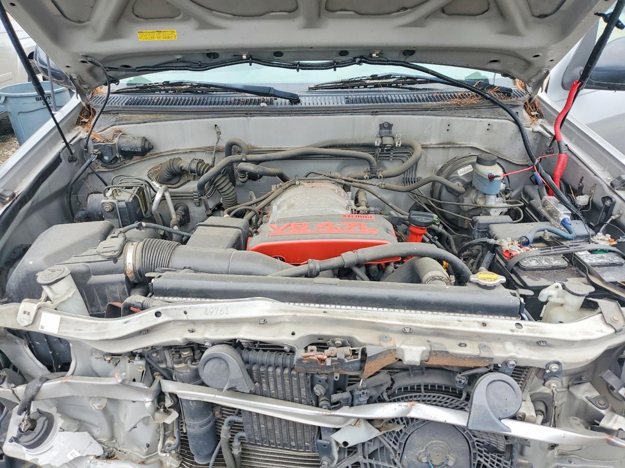 2003 Toyota Sequoia Limited Silver vin: 5TDBT48A23S184430