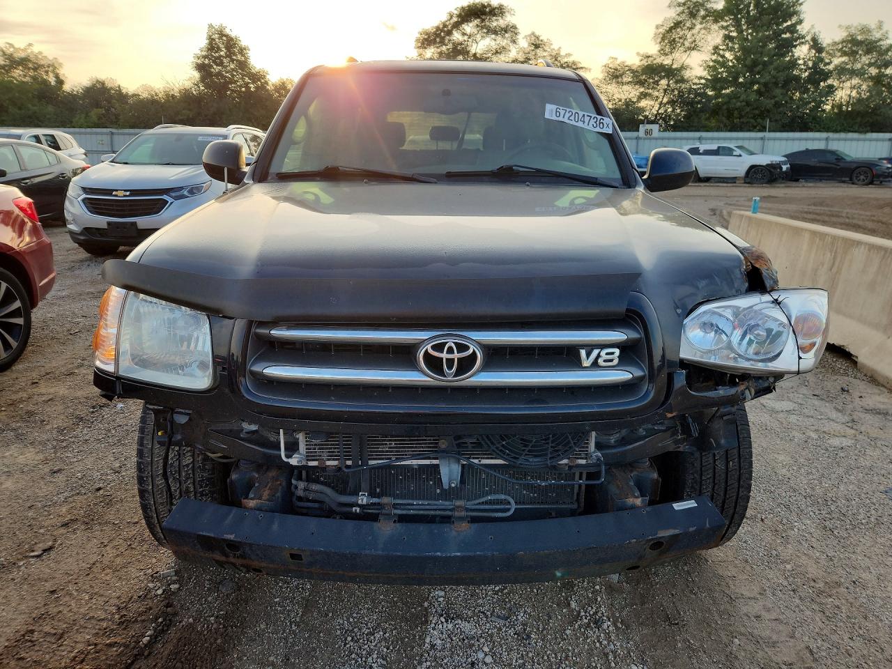 2003 Toyota Sequoia Limited Black vin: 5TDBT48A23S204594