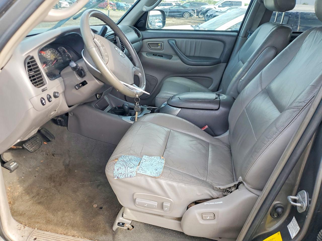 2004 Toyota Sequoia Limited Gray vin: 5TDBT48A24S209084