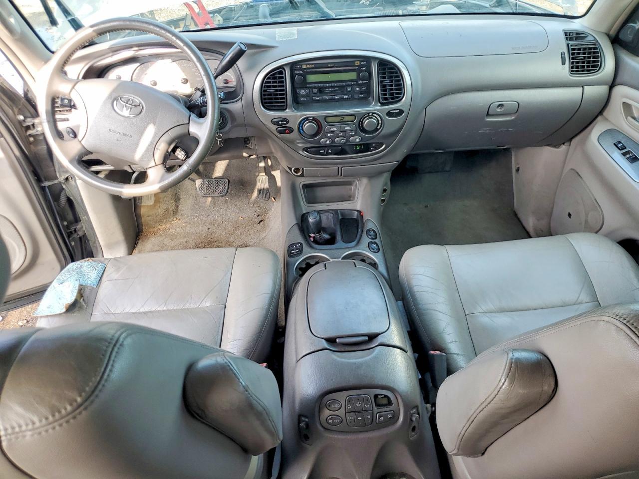 2004 Toyota Sequoia Limited Gray vin: 5TDBT48A24S209084