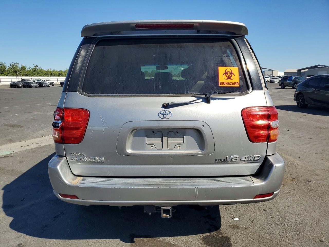 2004 Toyota Sequoia Limited Silver vin: 5TDBT48A24S212891