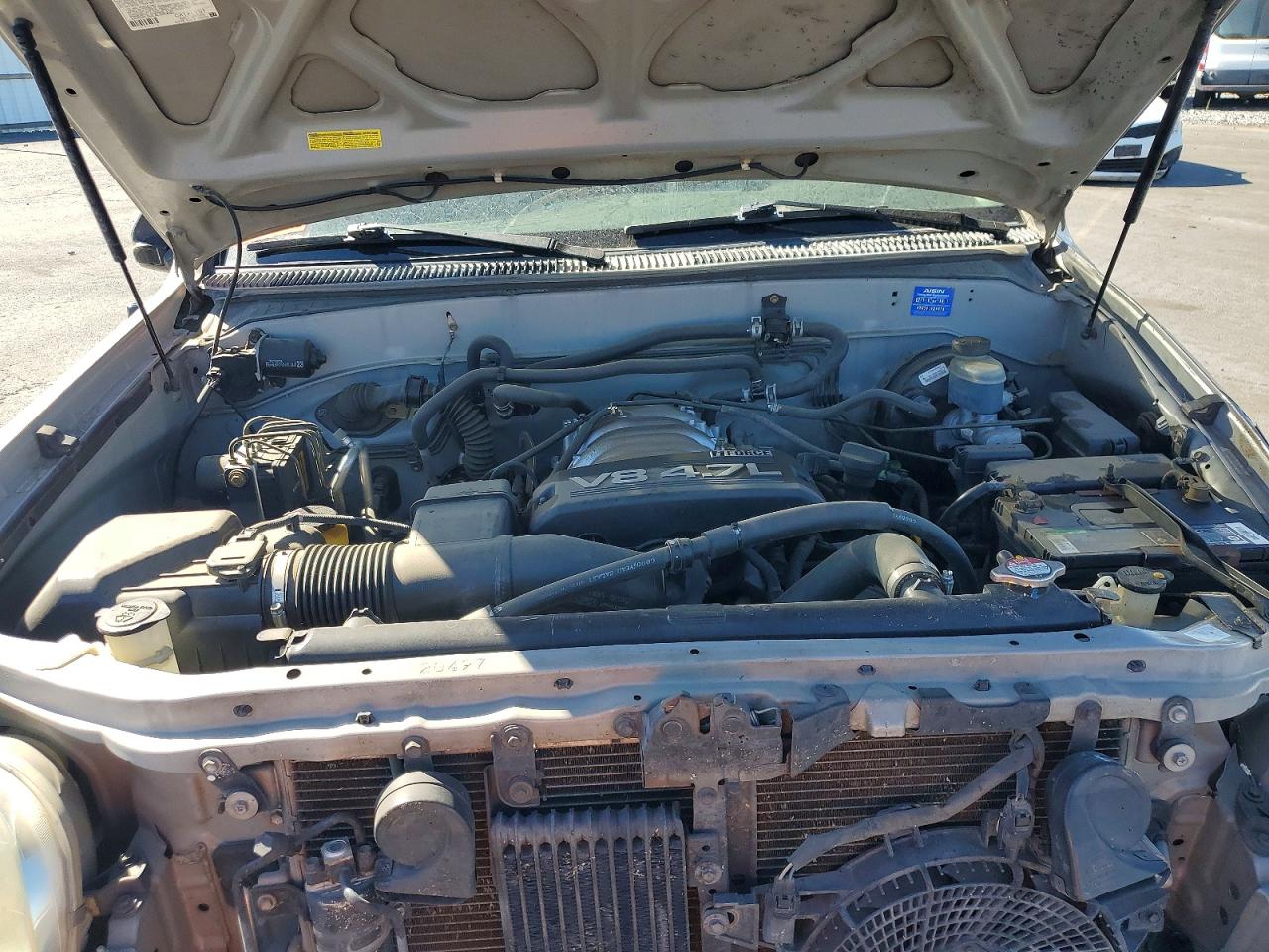 2004 Toyota Sequoia Limited Silver vin: 5TDBT48A24S212891