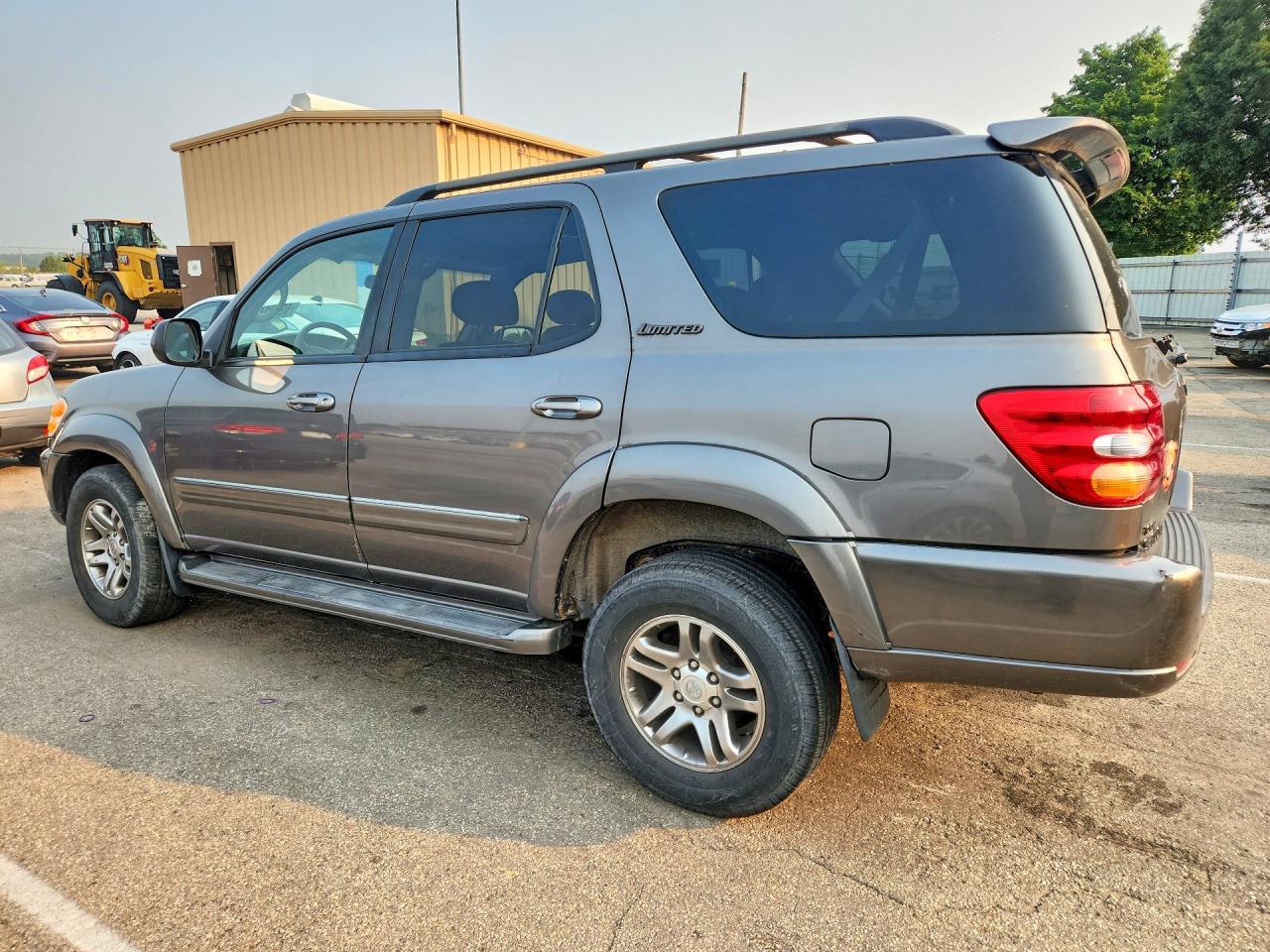 2004 Toyota Sequoia Limited Gray vin: 5TDBT48A24S230890